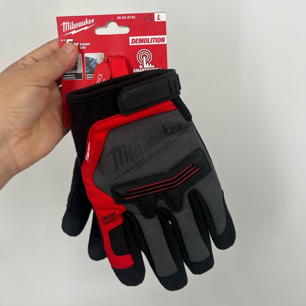 Milwaukee Demolition Gloves Size L